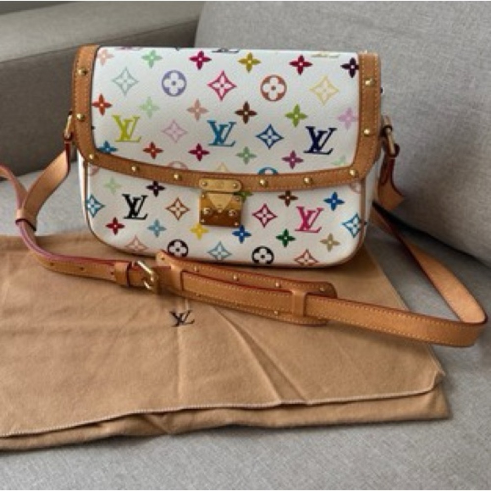 Murakami Louis Vuitton Multicolor Monogram Bag solonge - Picture 4 of 14